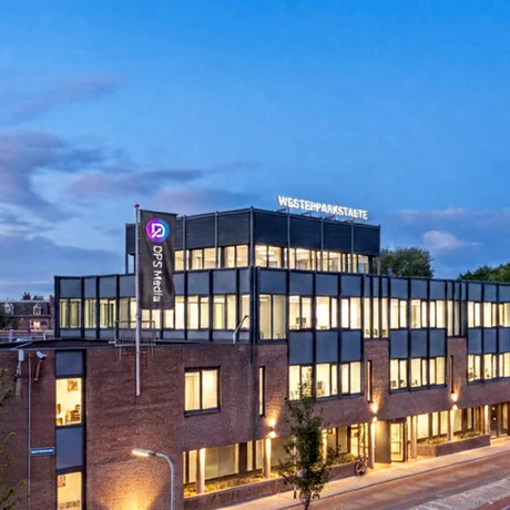 Pand van DPS Media in Leeuwarden